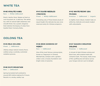 Menu Steep Mountain Tea House - 23