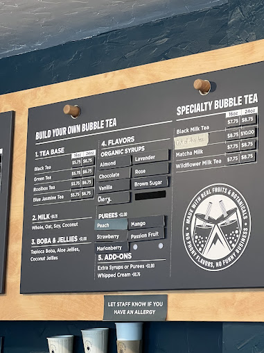 Menu Steep Mountain Tea House - 28