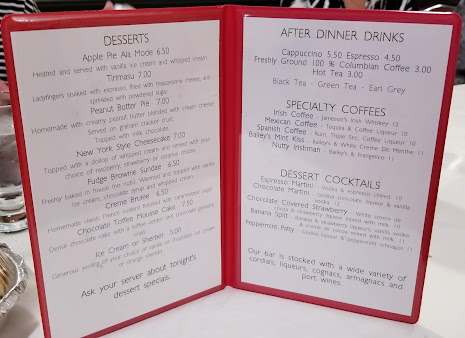 Menu Stonehedge Restaurant - 24