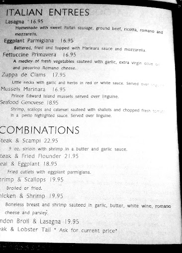 Menu Stonehedge Restaurant - 25