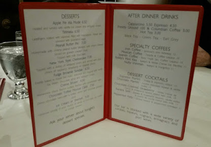 Menu Stonehedge Restaurant - 27