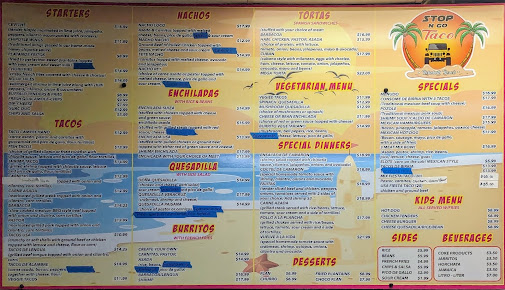 Menu Stop N Go Taco - 23
