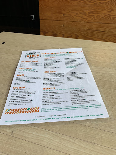 Menu Stoup Brewing Kenmore - 24