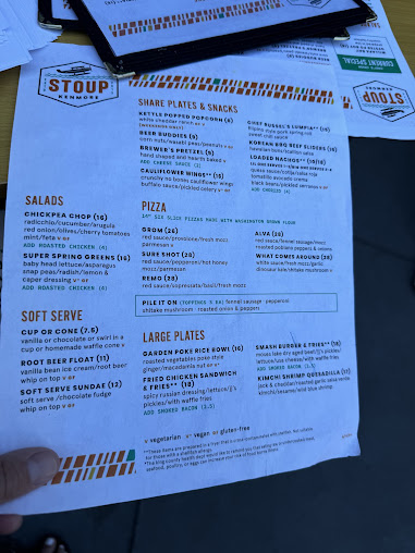 Menu Stoup Brewing Kenmore - 27