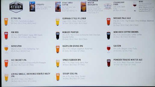 Menu Stoup Brewing Kenmore - 28