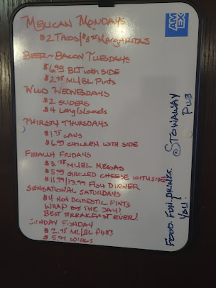 Menu Stowaway Pub - 21