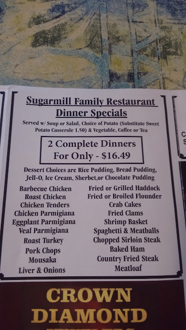 Menu Sugarmill Restaurant - 26