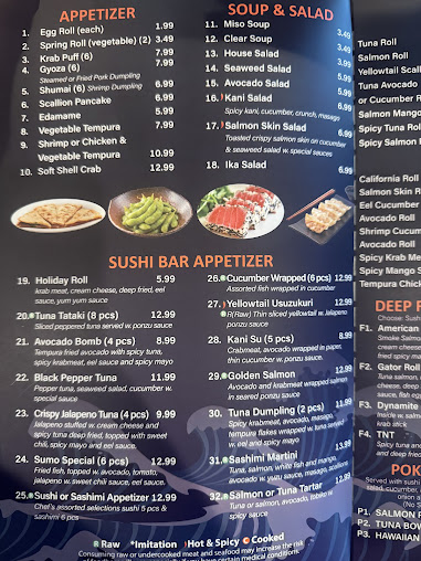 Menu Sumo Sushi Hibachi - 22