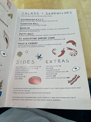 Menu Sunday Augustine - 22