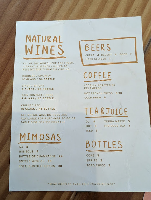 Menu Sunday Augustine - 28