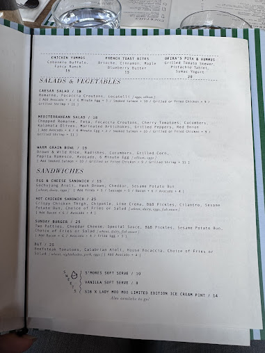 Menu Sunday In Brooklyn - 22