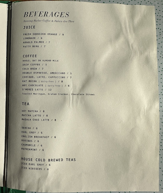 Menu Sunday In Brooklyn - 25