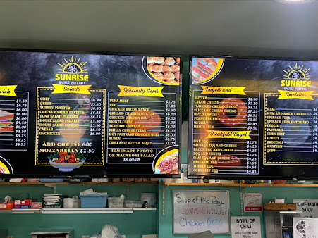 Menu Sunrise Bagel & Deli - 22