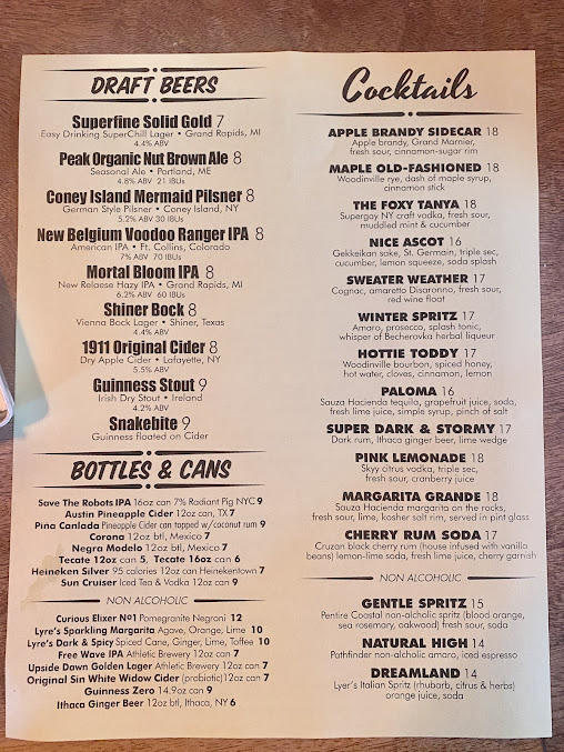 Menu Superfine - 21