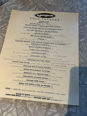Menu Superfine - 24