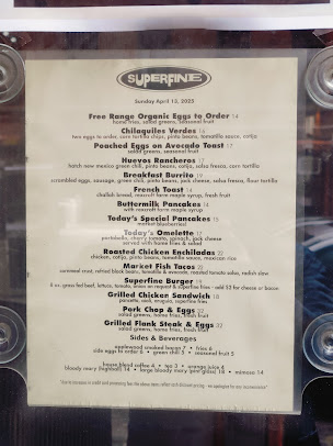 Menu Superfine - 26