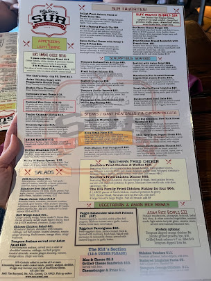 Menu Sur At The Barnyard - 28