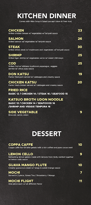 Menu Sushi Badaya Highland Park - 25
