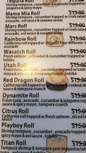 Menu Sushi Garden - 25