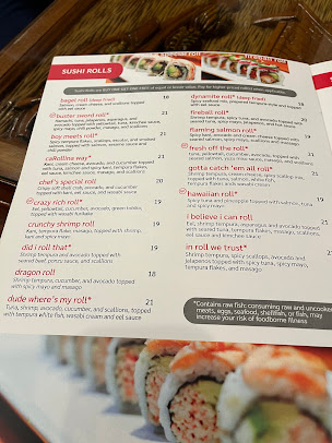 Menu Sushi-Thai Raleigh - 20