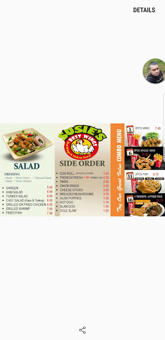 Menu Susies Best Wings - 22