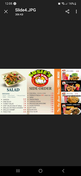 Menu Susies Best Wings - 26