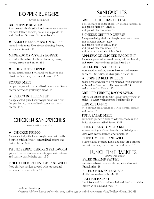 Menu Sweetwater Cafe - 24