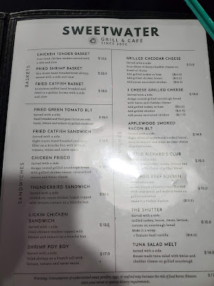 Menu Sweetwater Cafe - 28