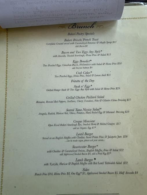 Menu Sweetwater - 23
