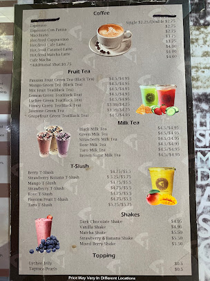 Menu T-Swirl Crepe - 27