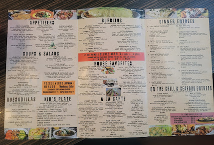 Menu Taco Joes Mexican Restaurant - 21