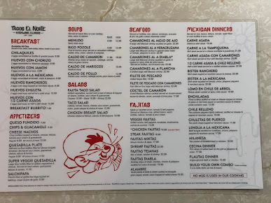 Menu Tacos El Norte - 21