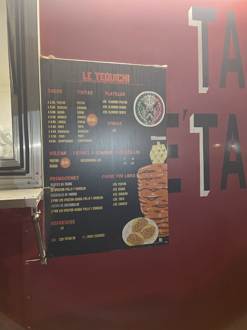 Menu Tacos Le Taquichi - 20