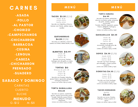 Menu Tacos Mi Sazon Picoso - 20