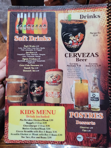 Menu Takos Borukas - 26