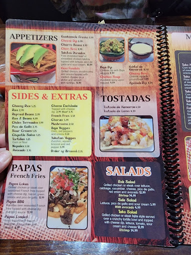 Menu Takos Borukas - 29