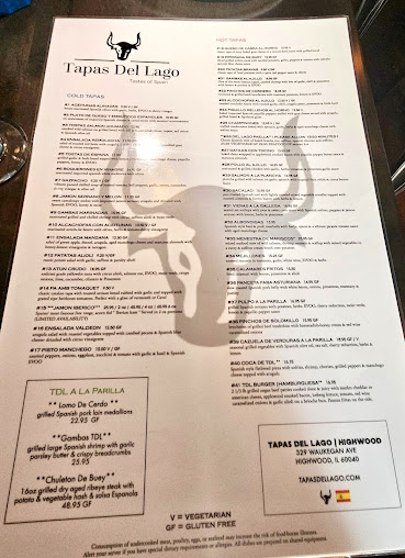 Menu Tapas Del Lago - 21