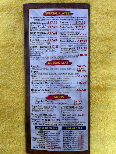 Menu Taqueria El Carnaval - 21