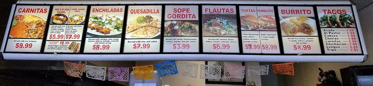 Menu Taqueria La Pasadita - 20