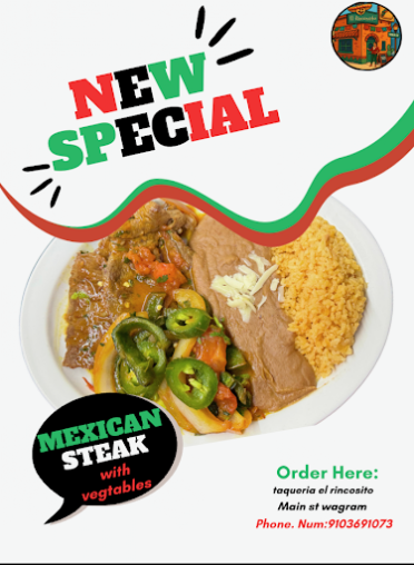 Menu Taqueria Mexicana El Rinconsito - 24