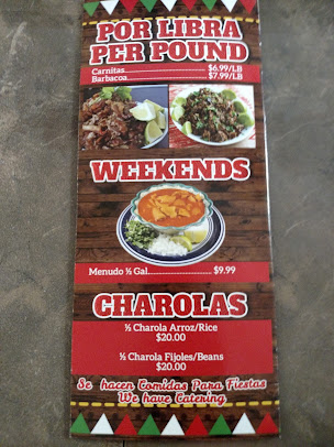 Menu Taqueria Mi Lindo Mexico - 27