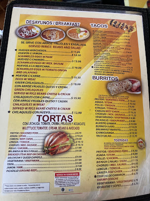Menu Taquería Primo Chuki's - 22