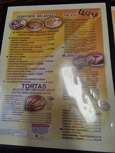 Menu Taquería Primo Chuki's - 27