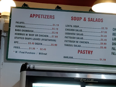 Menu Taste Of Lebanon - 25