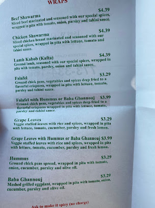 Menu Taste Of Lebanon - 26