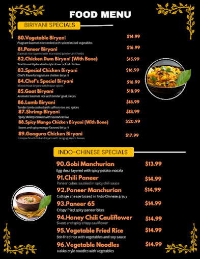 Menu Taste Of Paradise - 22