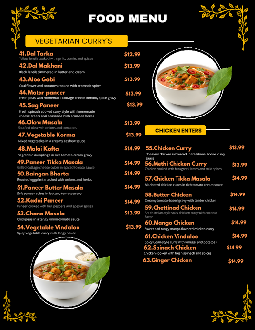 Menu Taste Of Paradise - 21