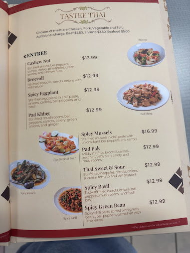Menu Tastee Thai - 22