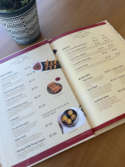 Menu Tastee Thai - 25