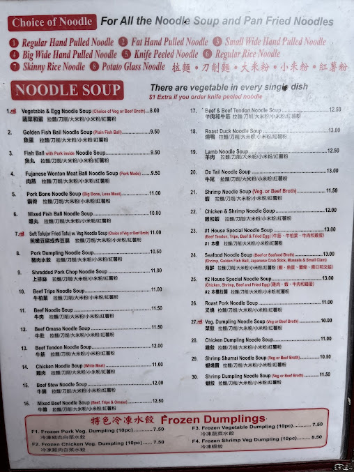 Menu Tasty Hand - Pulled Noodles - 28